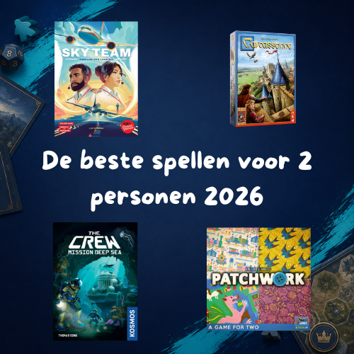 De 10 beste bordspellen voor 2 spelers (2026): van snelle duels tot coöperatieve avonturen
