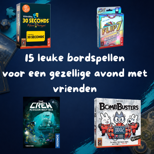 15 leuke bordspellen voor een gezellige avond met vrienden