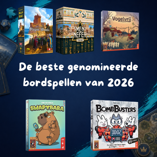 De beste genomineerde bordspellen van 2026 – ontdek de awardtoppers bij The Game Haven