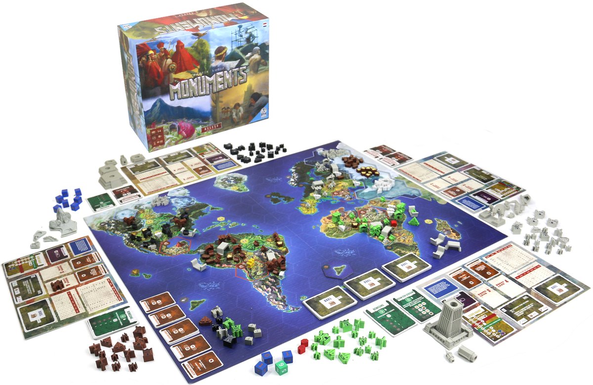 Monuments – Deluxe Editie - bordspel