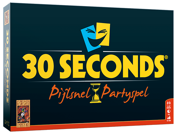 30 Seconds – Partyspel | 3+ spelers | Vanaf 12 jaar