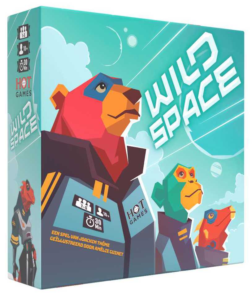 Wild Space – Tactisch Kaartspel | 1-5 spelers | Vanaf 10 jaar