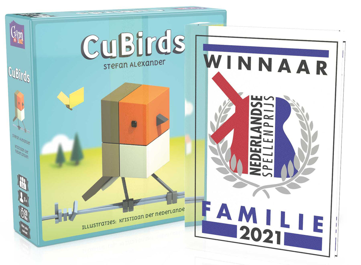 Cubirds – Kaartspel voor het Gezin | 3-5 spelers | Vanaf 10 jaar