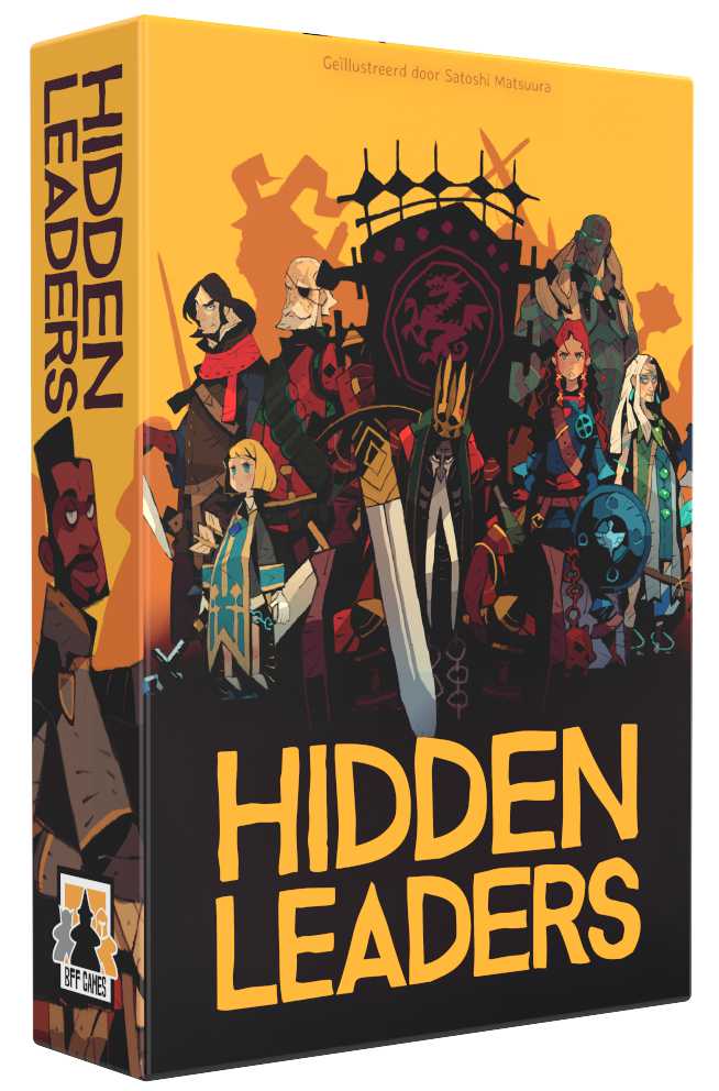 Hidden Leaders – Tactisch Kaartspel | 2-6 spelers | Vanaf 10 jaar