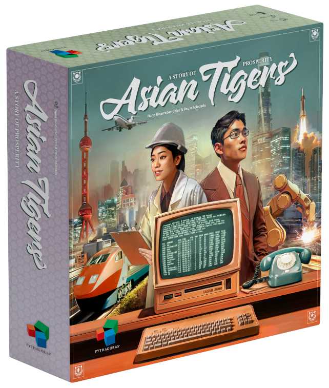 Asian Tigers Engelstalig - bordspel