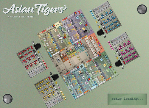 Asian Tigers Engelstalig - bordspel