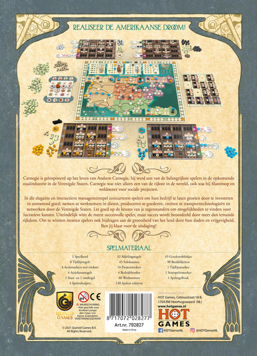Carnegie - bordspel
