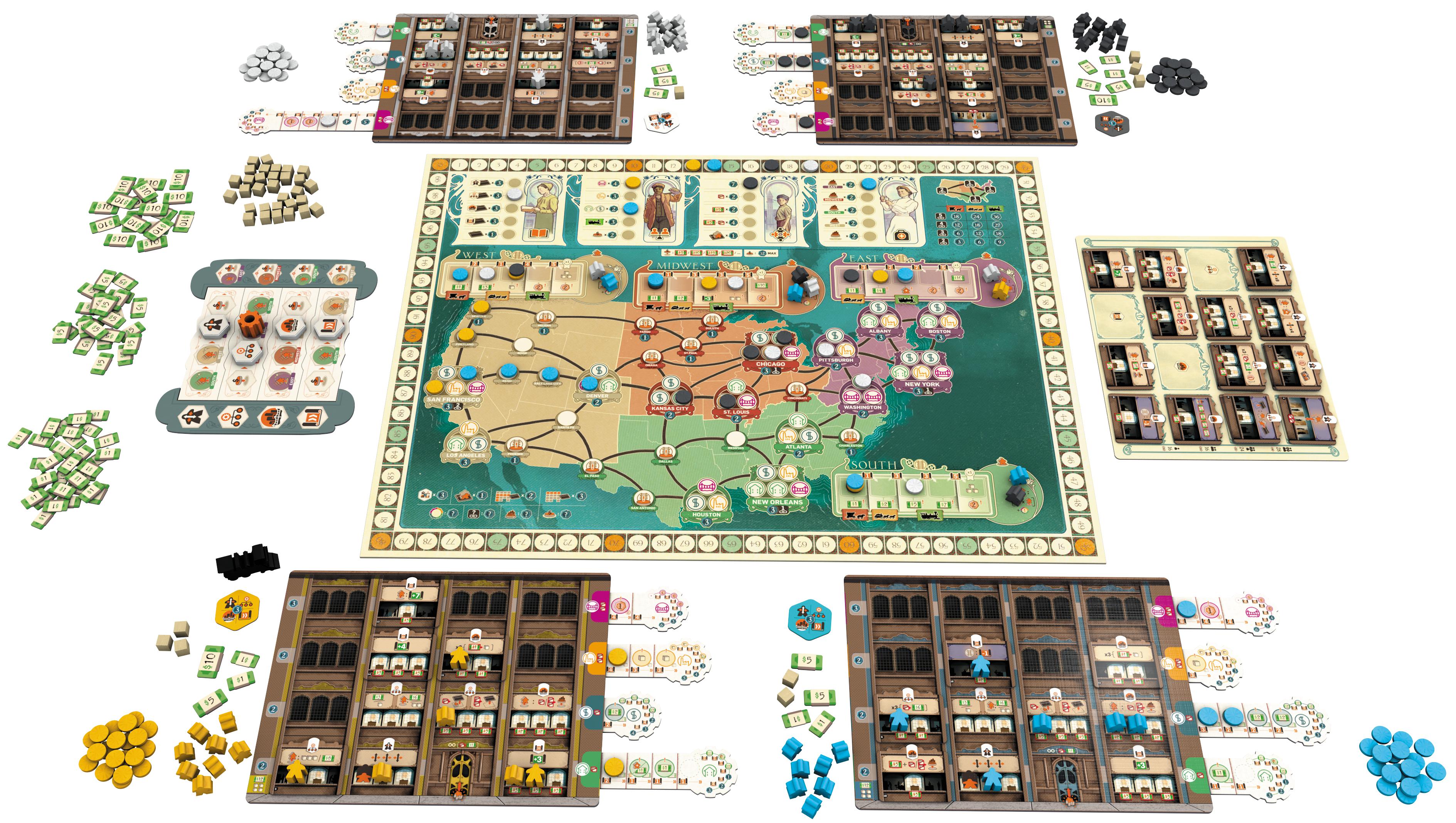 Carnegie - bordspel