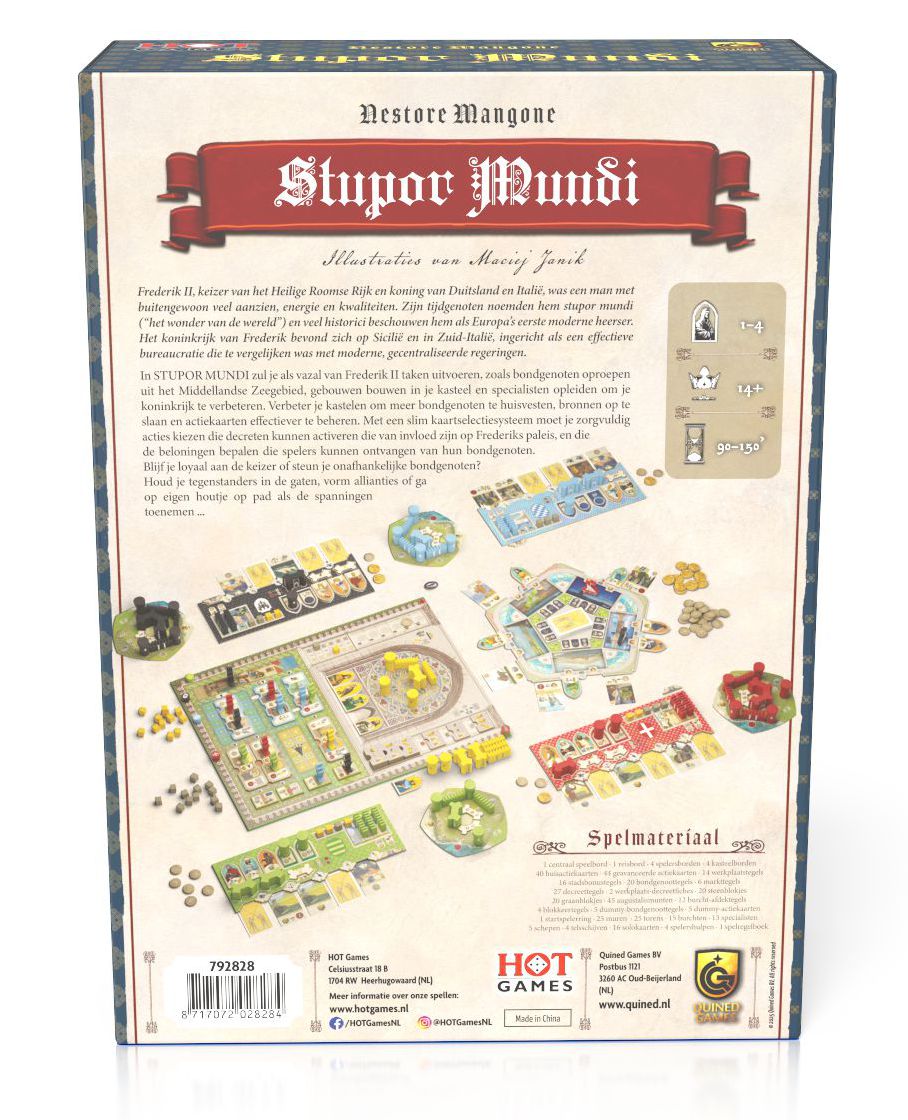Stupor Mundi - bordspel