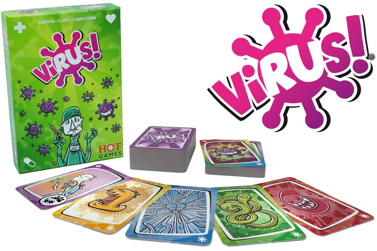 ViRUS! – Kaartspel voor het Gezin | 2-6 spelers | Vanaf 8 jaar