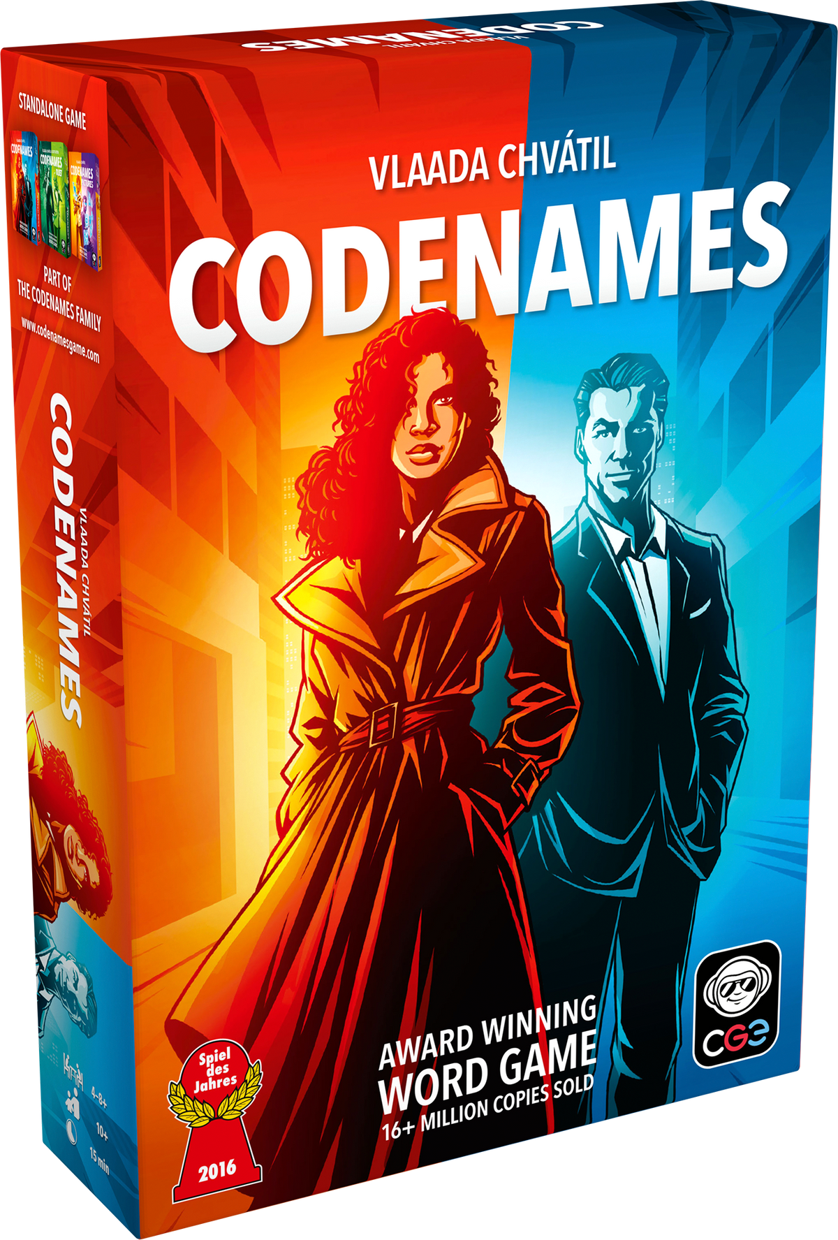Codenames – Engelstalig Partyspel | 2-8+ spelers | Vanaf 14 jaar