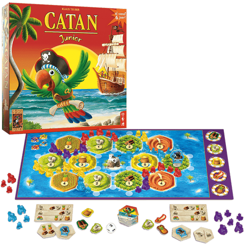 Catan Junior – Bordspel voor Kinderen | 2-4 spelers | Vanaf 6 jaar