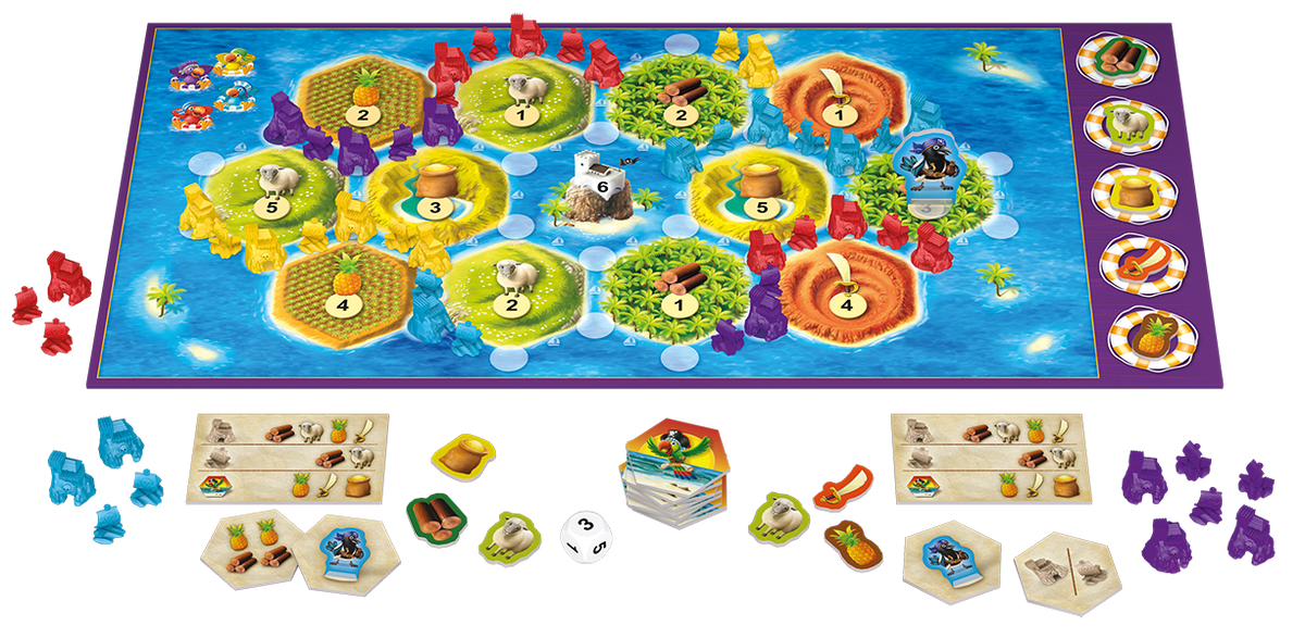 Catan Junior – Bordspel voor Kinderen | 2-4 spelers | Vanaf 6 jaar