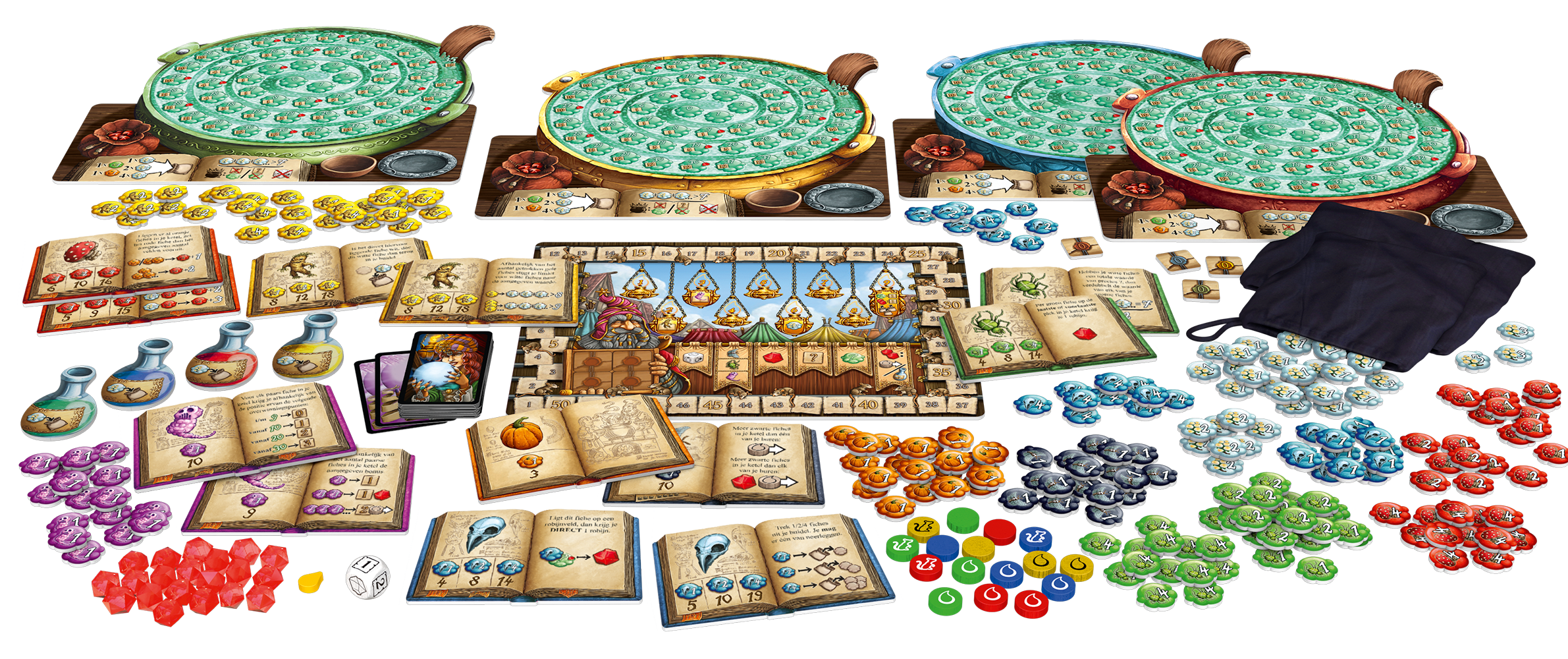 De Kwakzalvers van Kakelenburg - bordspel