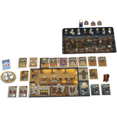 De Taveernen van de Oude Stad - bordspel