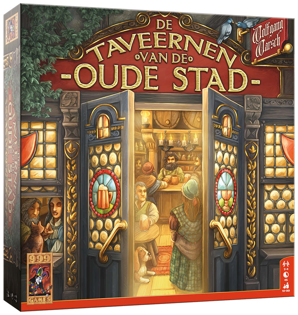 De Taveernen van de Oude Stad - bordspel