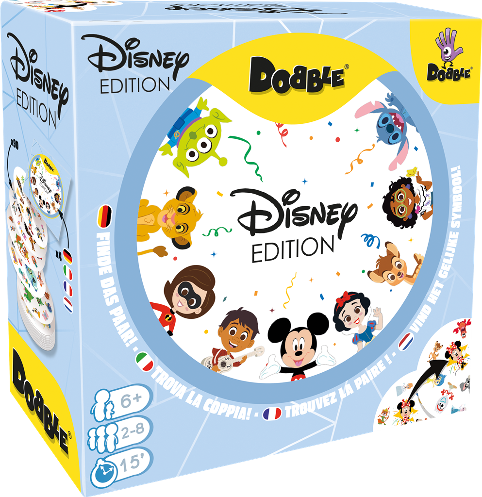 Dobble Disney – Familiespel - Het snelle kaartspel met Disney & Pixar | Vanaf 6 jaar