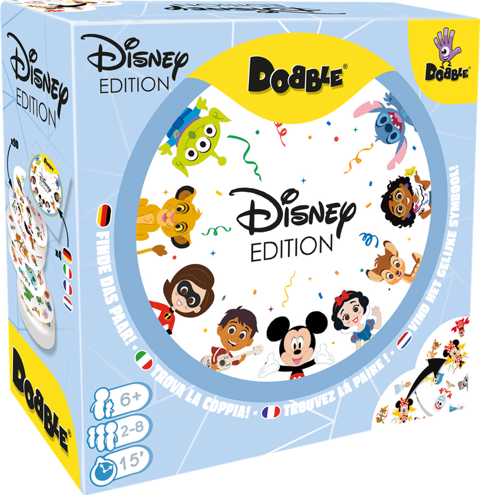 Dobble Disney – Familiespel - Het snelle kaartspel met Disney & Pixar | Vanaf 6 jaar