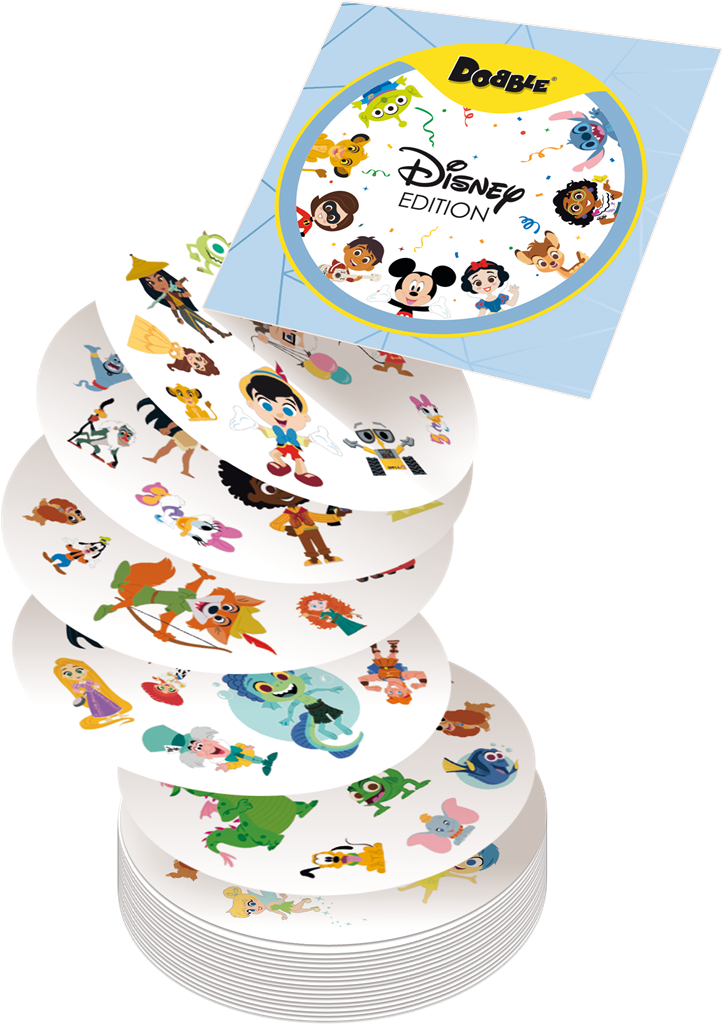 Dobble Disney – Familiespel - Het snelle kaartspel met Disney & Pixar | Vanaf 6 jaar