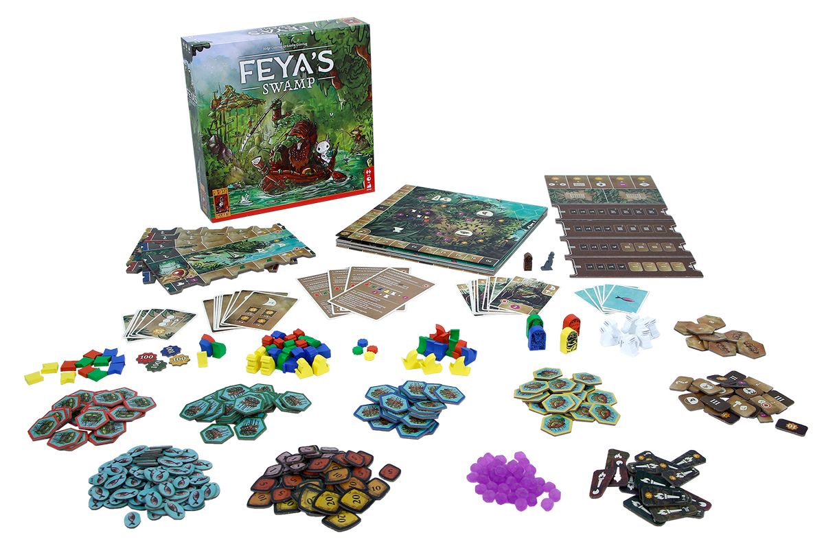 Feya's Swamp – Strategisch Bordspel | 2-4 spelers | Vanaf 14 jaar