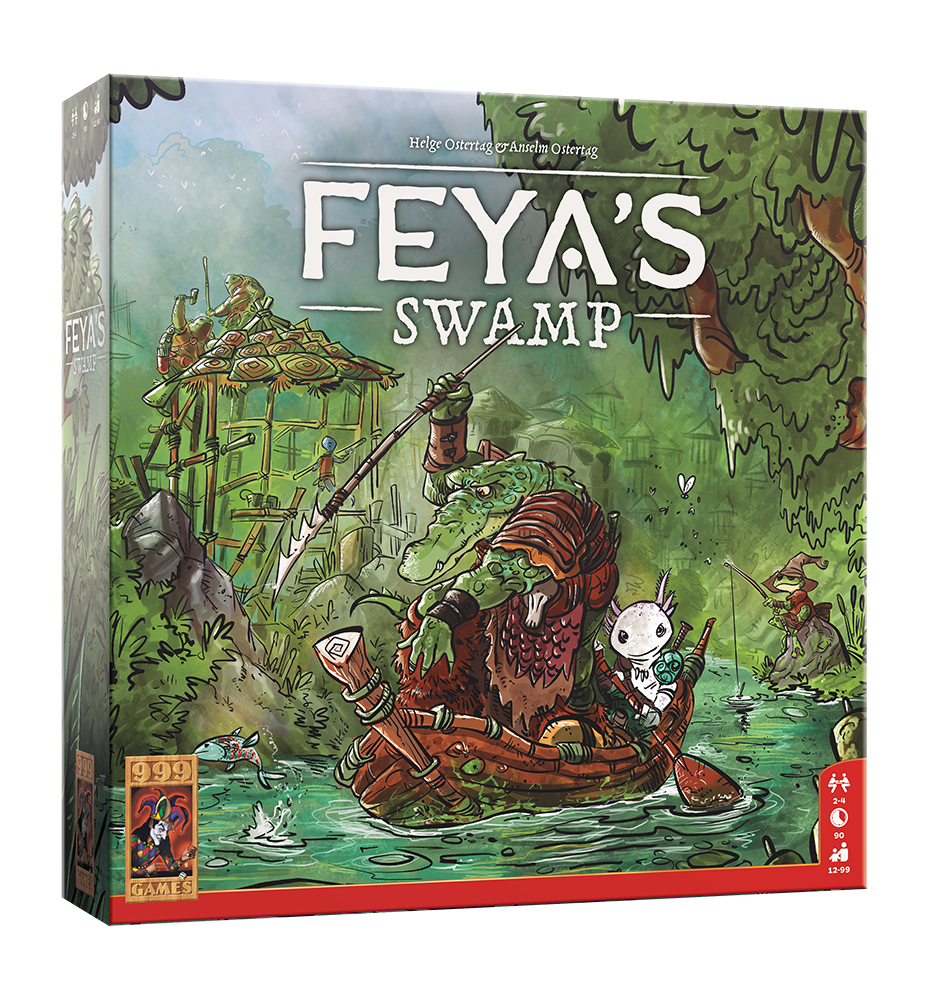 Feya's Swamp – Strategisch Bordspel | 2-4 spelers | Vanaf 14 jaar