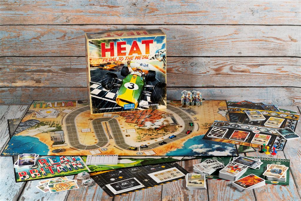 HEAT – Bordspel - Het spannende racespel vol snelheid en tactiek | Vanaf 10 jaar