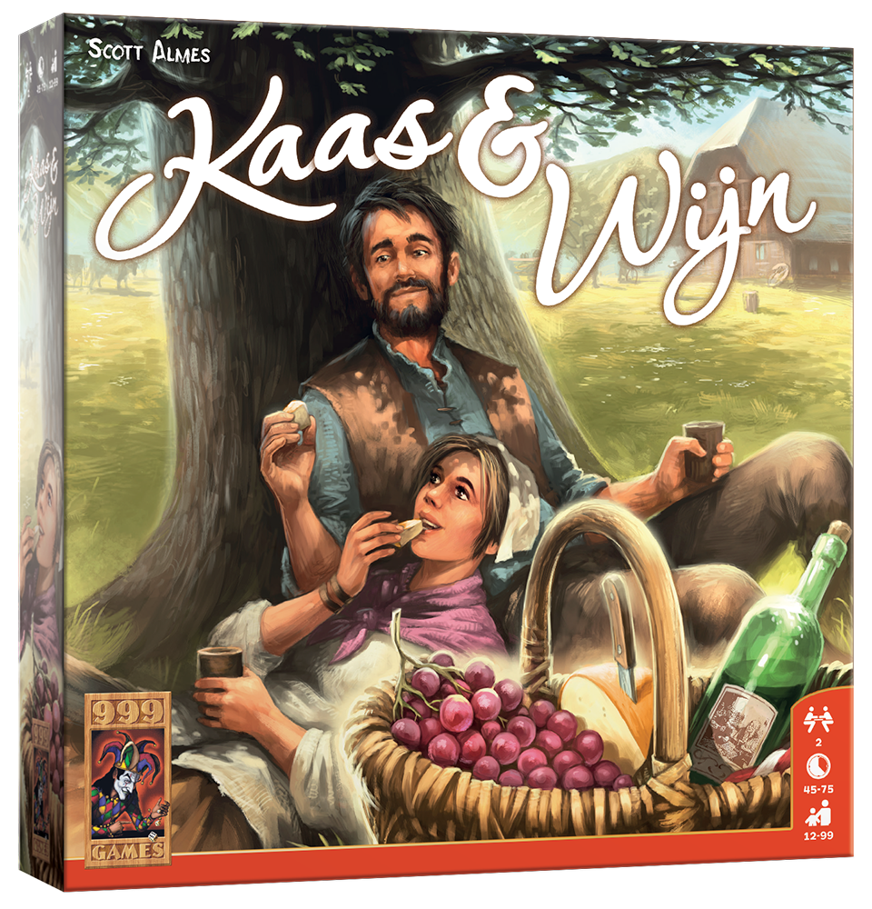 Kaas & Wijn - bordspel