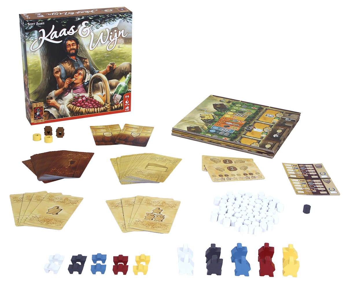 Kaas & Wijn - bordspel