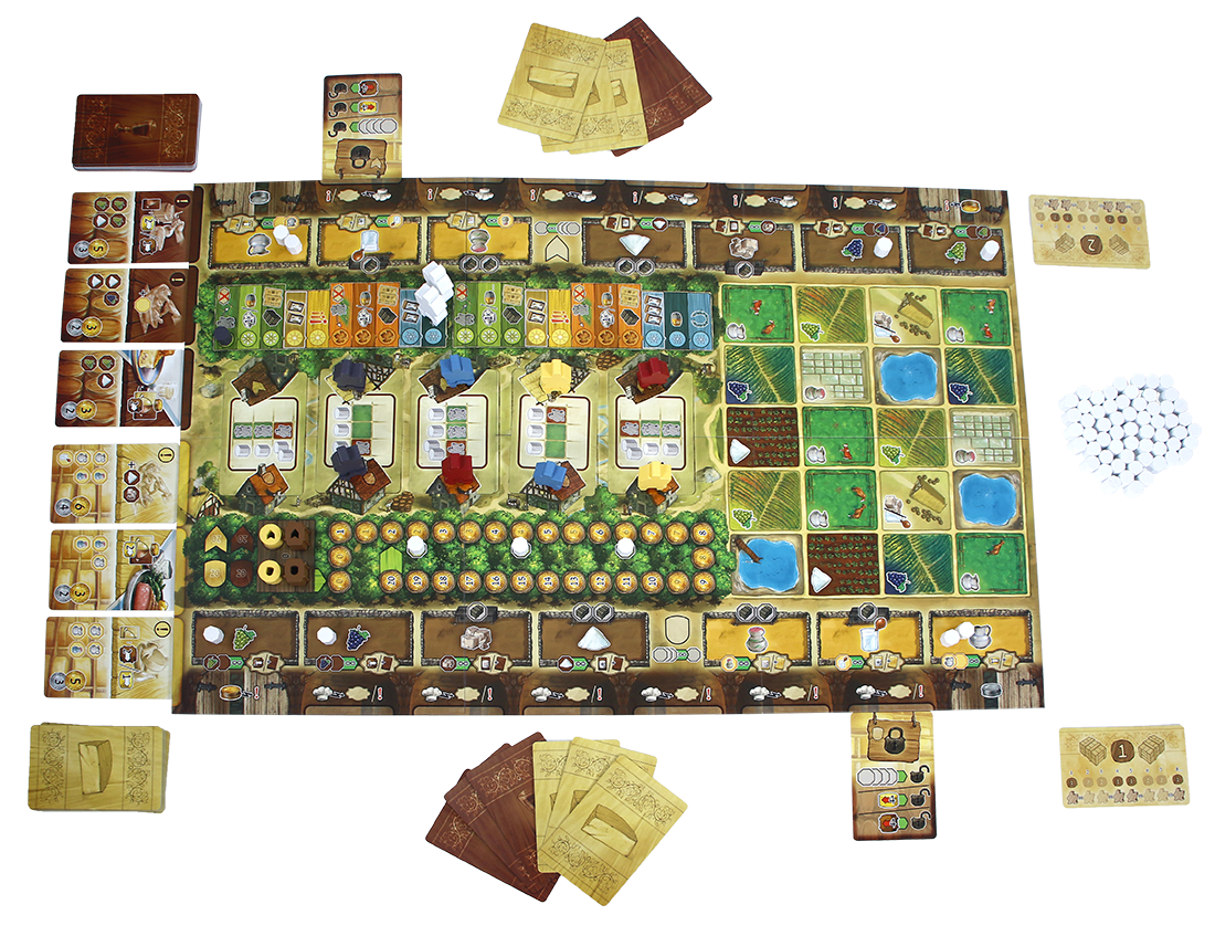 Kaas & Wijn - bordspel