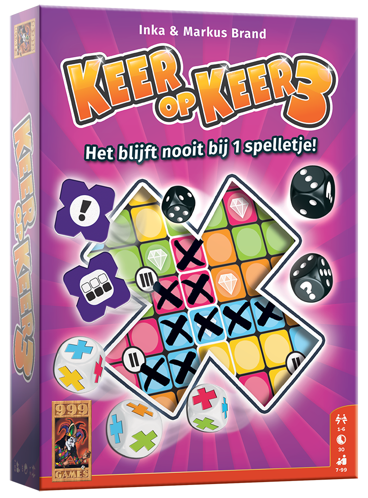 Keer op Keer 3 - dobbelspel