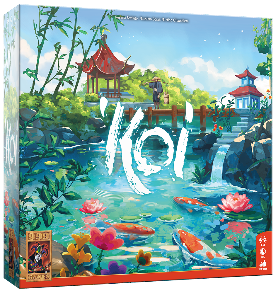 Koi – Bordspel | 1-4 spelers | Vanaf 10 jaar