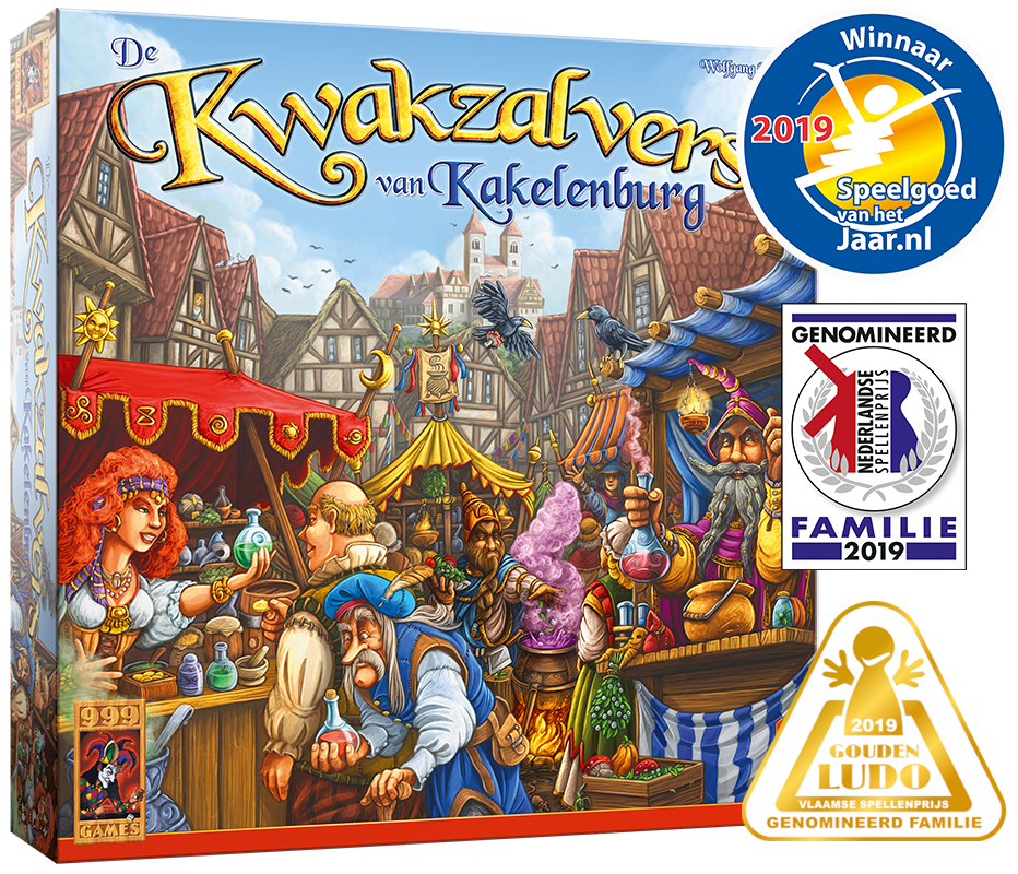 De Kwakzalvers van Kakelenburg - bordspel