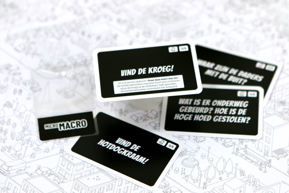 MicroMacro: Crime City – Coöperatief detectivespel | Vanaf 10 jaar