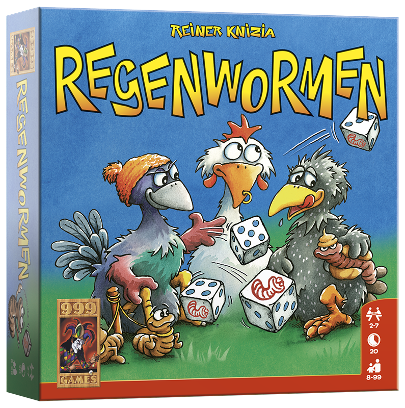 Regenwormen - dobbelspel
