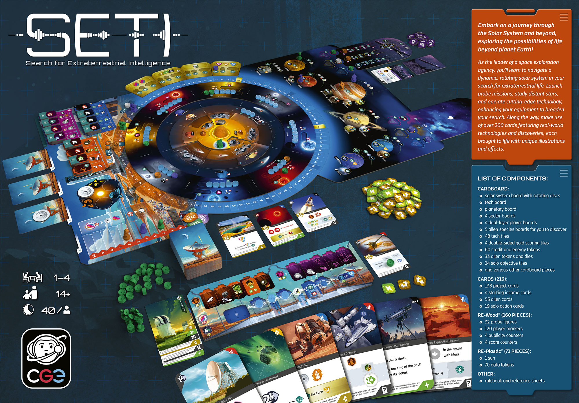 SETI: Search for Extraterrestrial Intelligence (Engelstalig) - bordspel