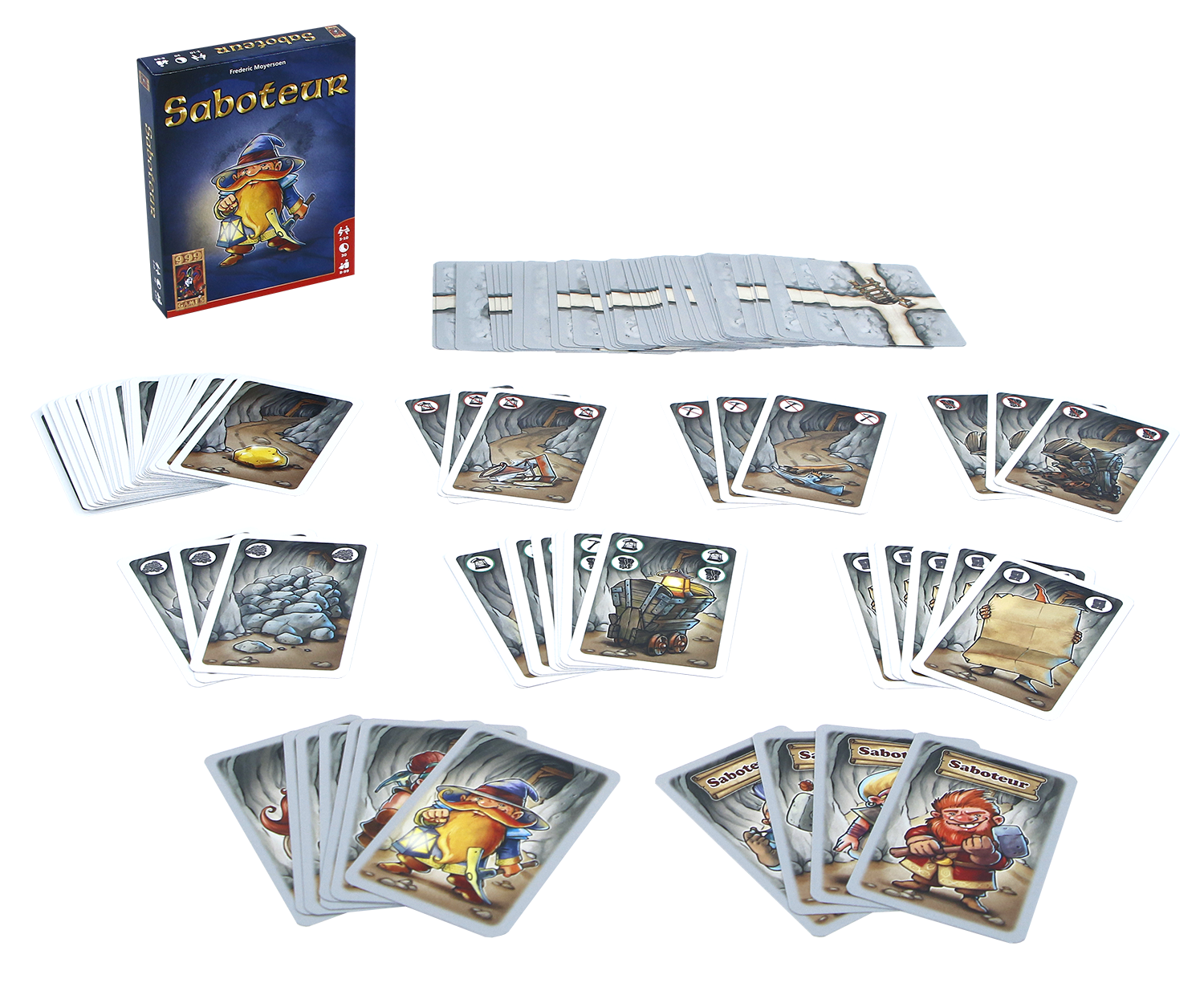 Saboteur Basisspel - kaartspel