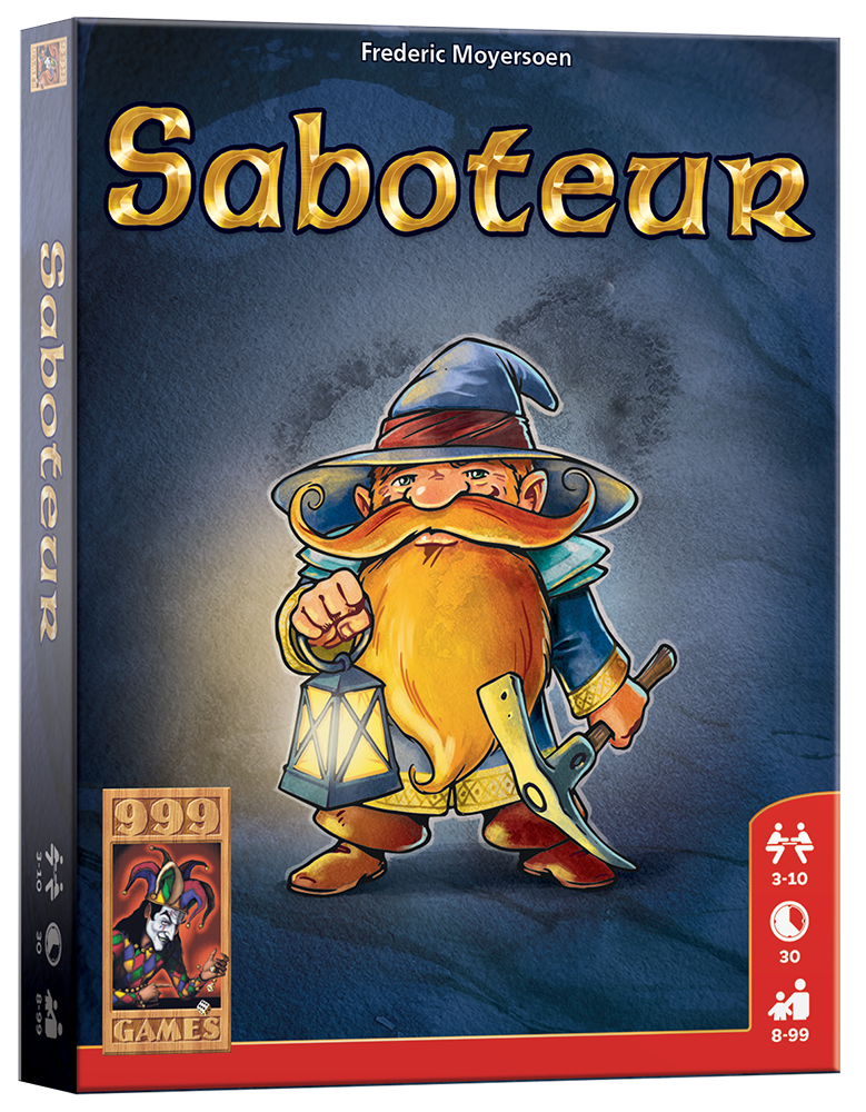 Saboteur Basisspel - kaartspel