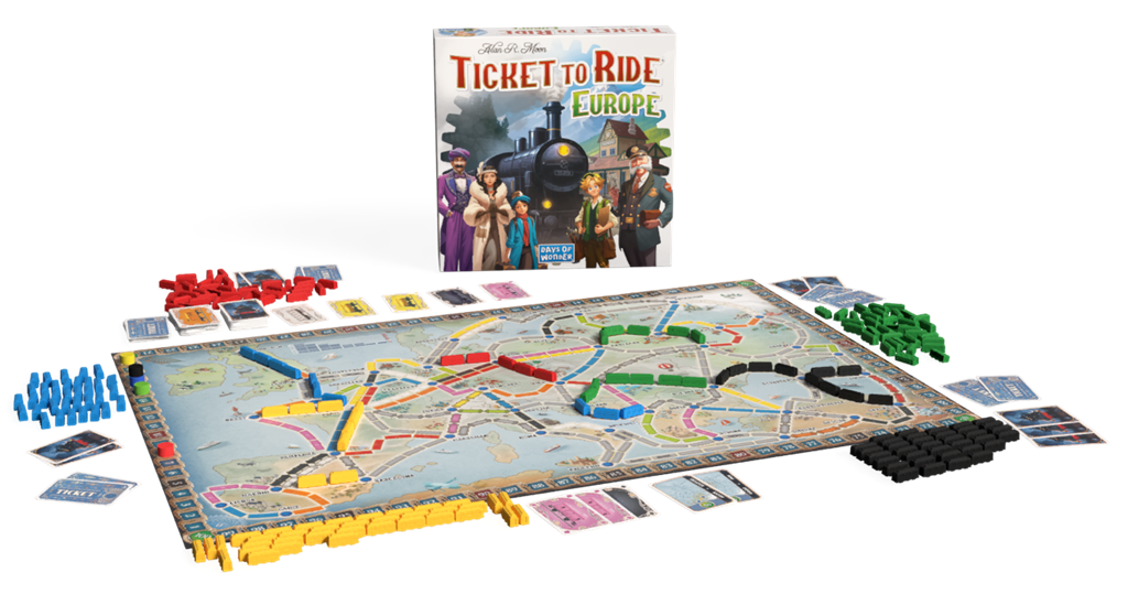 Ticket to Ride: Europe – Bouw jouw spoorweg door Europa | Vanaf 8 jaar