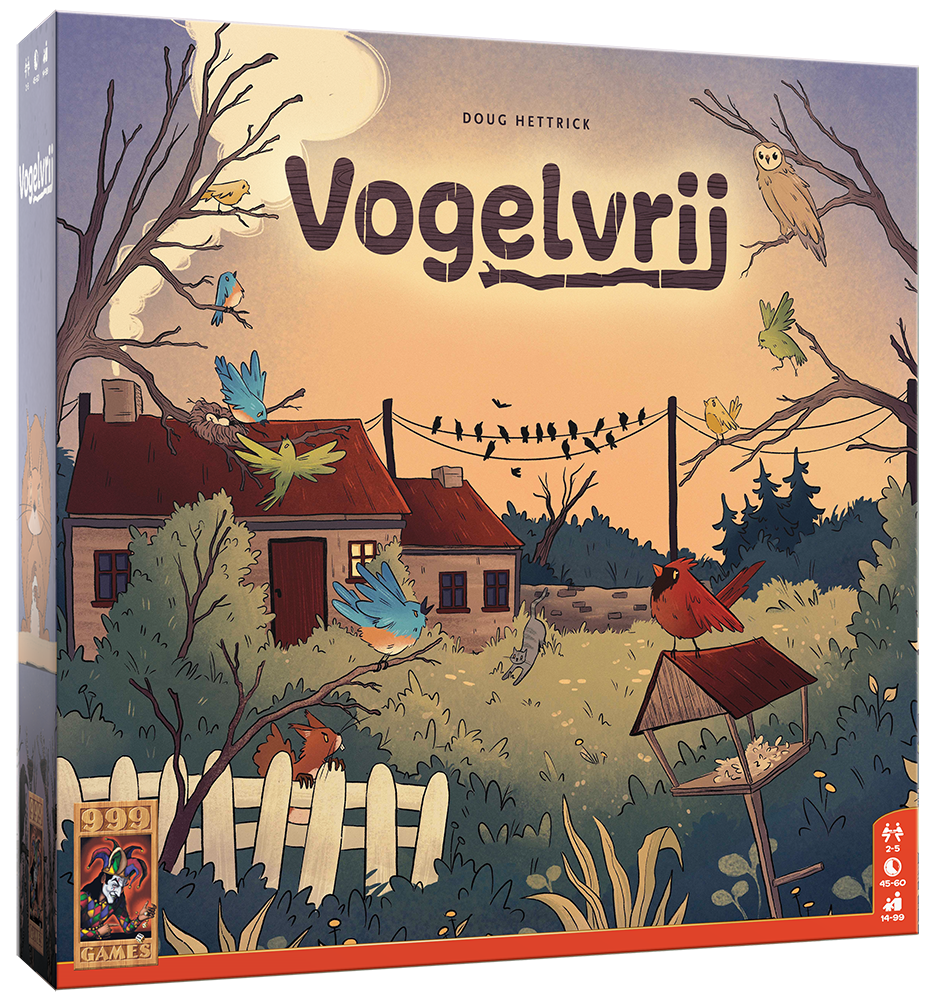 Vogelvrij – Bordspel | 2-4 spelers | Vanaf 10 jaar