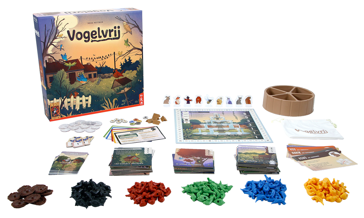 Vogelvrij – Bordspel | 2-4 spelers | Vanaf 10 jaar