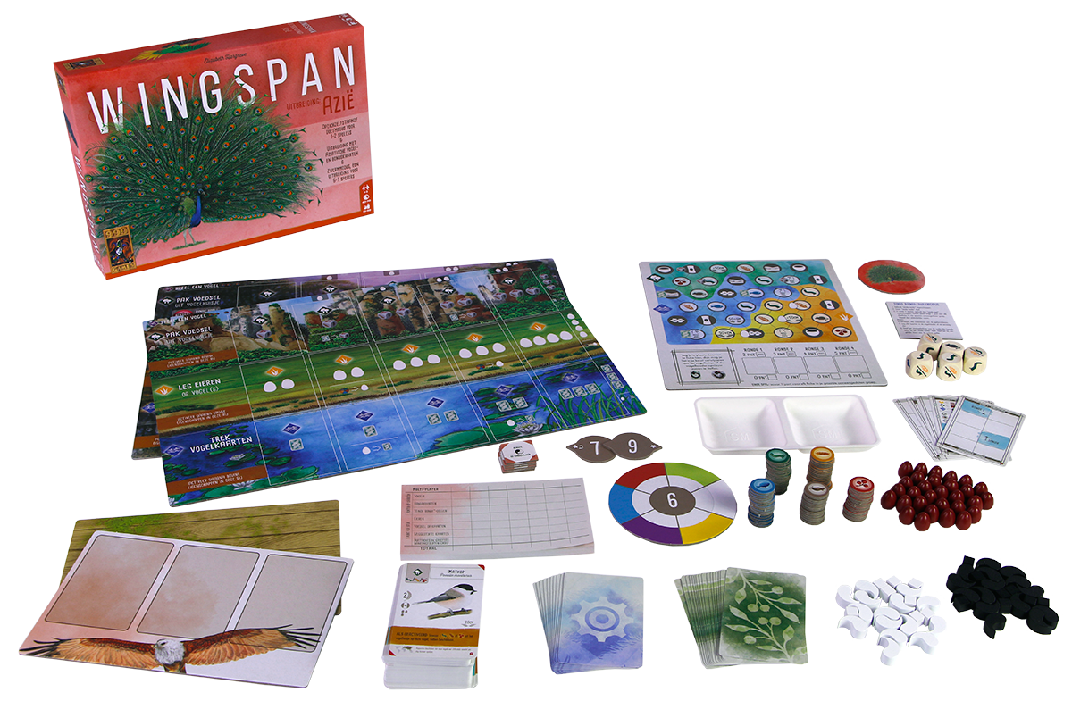 Wingspan: Azië - bordspel