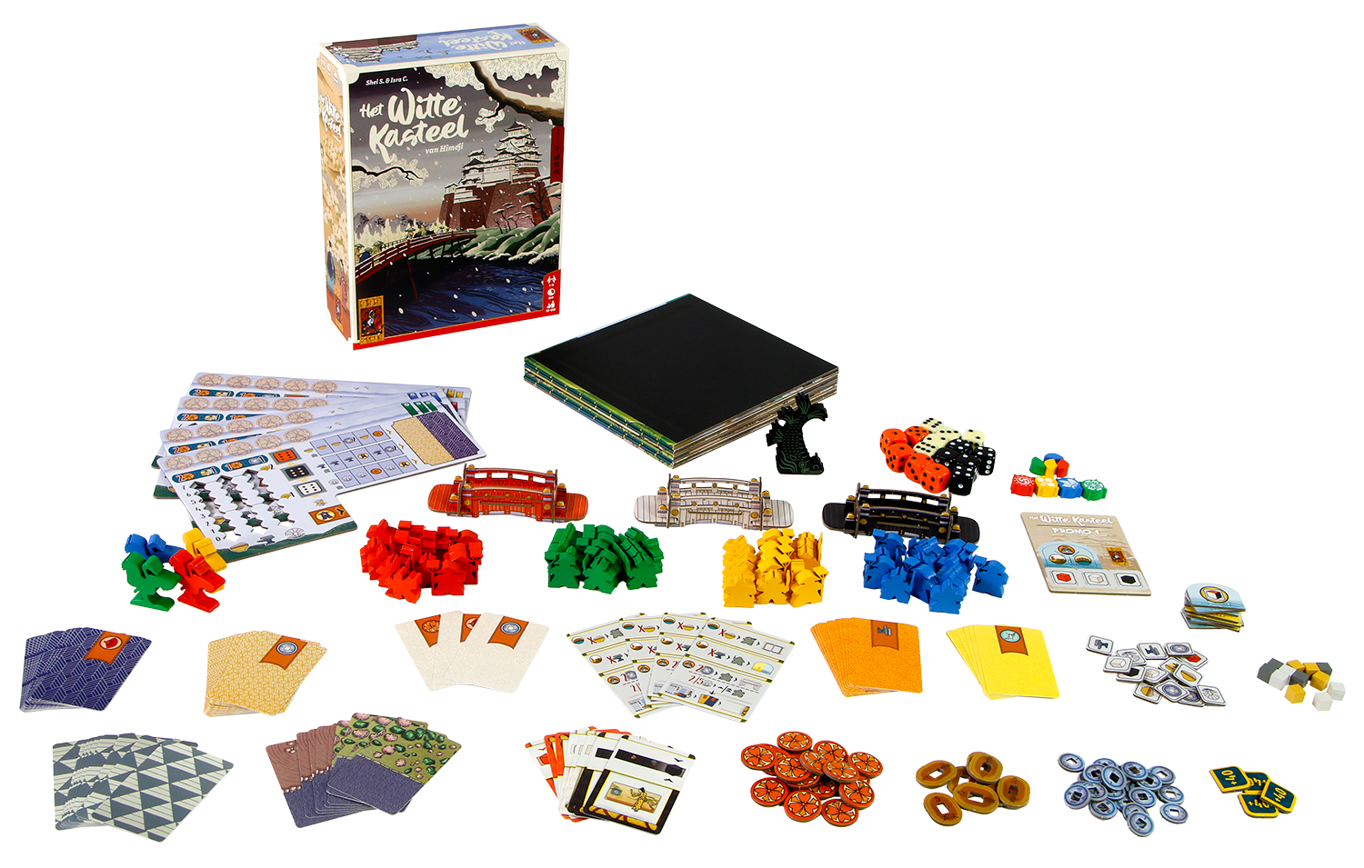 Het Witte Kasteel van Himeji - bordspel