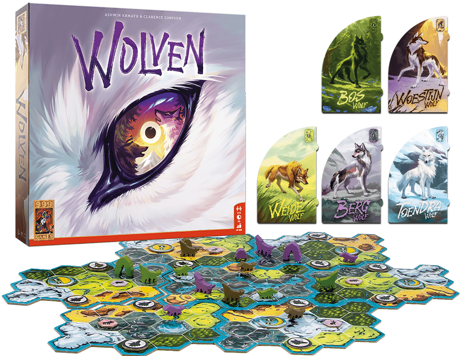 Wolven - bordspel