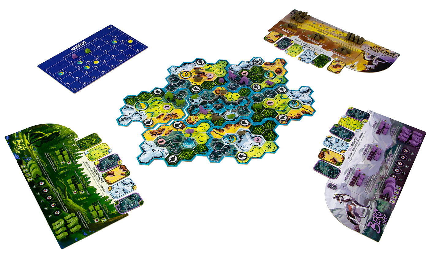Wolven - bordspel