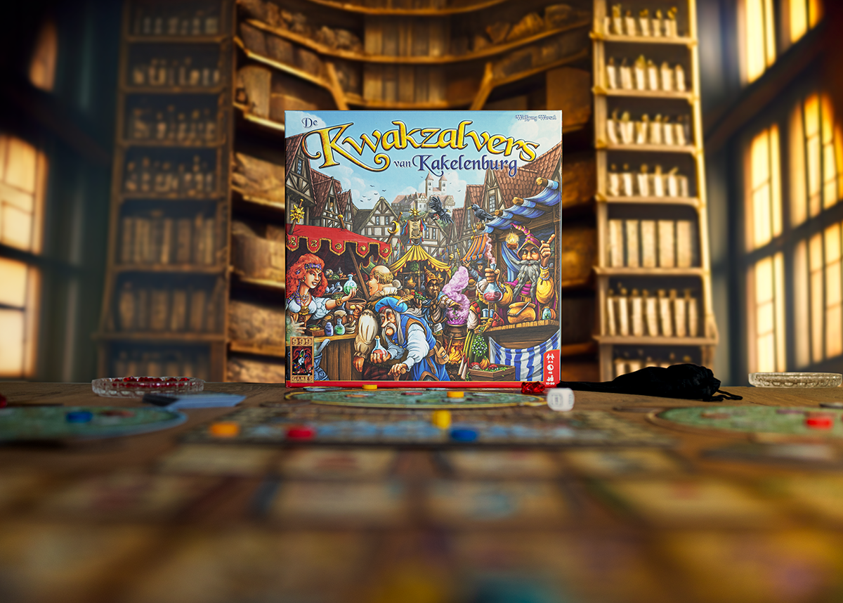 De Kwakzalvers van Kakelenburg - bordspel