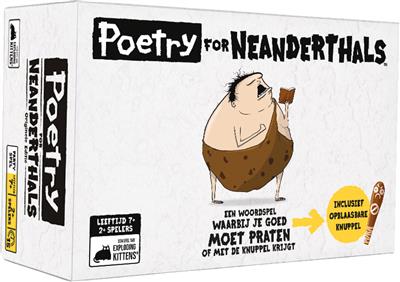 Poetry for Neanderthals – Partyspel - Leg woorden uit als een Neanderthaler! | Vanaf 7 jaar