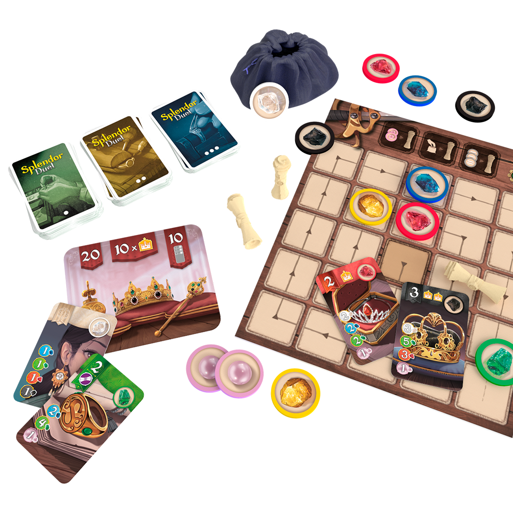 Splendor Duel – Het strategische Splendor-spel voor 2 spelers | Vanaf 10 jaar