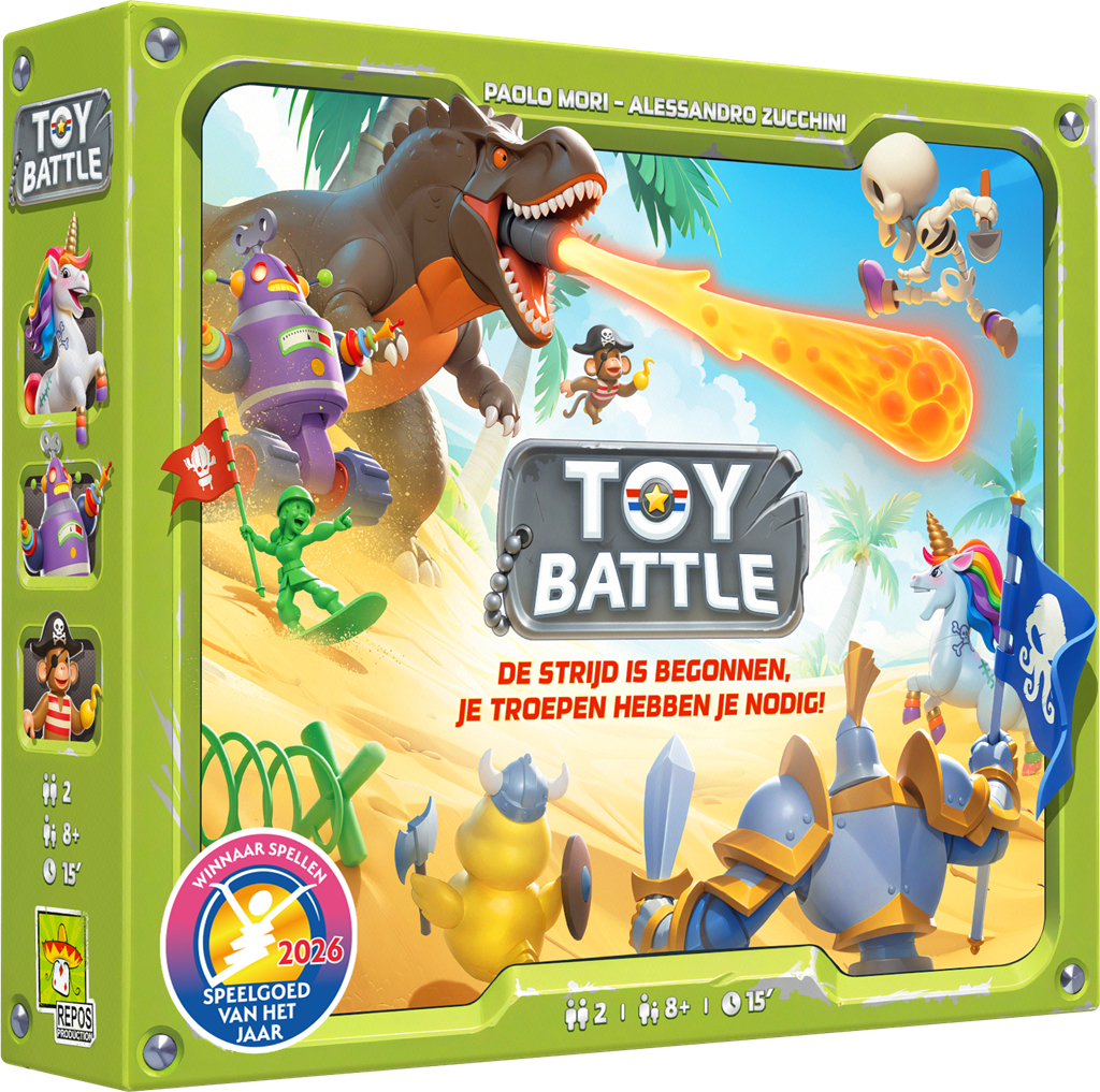 Toy Battle – Bordspel - Tactische strijd tussen speelgoedtroepen | Vanaf 8 jaar